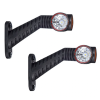 HORPOL LD 2175+LD 2174 LED-markeringslygter 3 funktioner venstre+højre