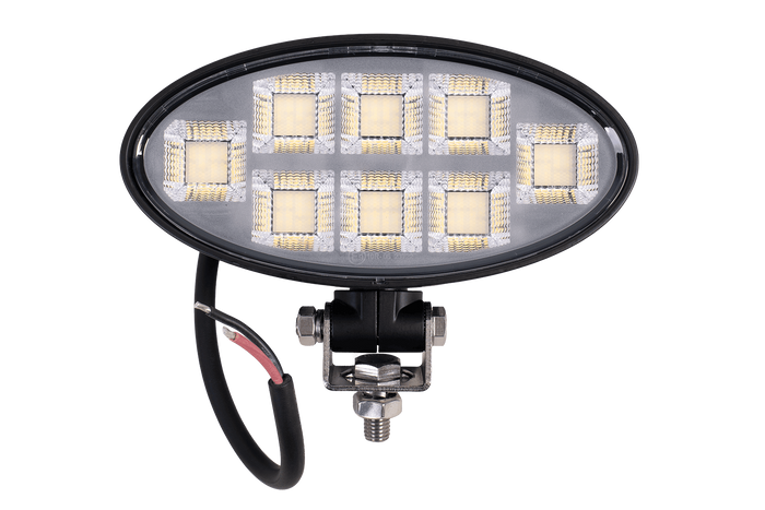 LED-arbejdslampereflektor TT TECHNOLOGY SORT TT.13417 160xLED 8900lm oval