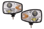 TT Technology TT.16611-L+TT.16611-P LED-forlygter 3 funktioner 23xLED 2350lm venstre+højre til JCB/Cat/Manitou/Volvo/Terex