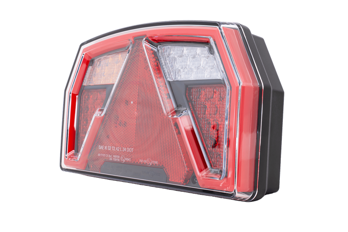 Baglygte FRISTOM FT-372 LED 6 funktioner tilbage
