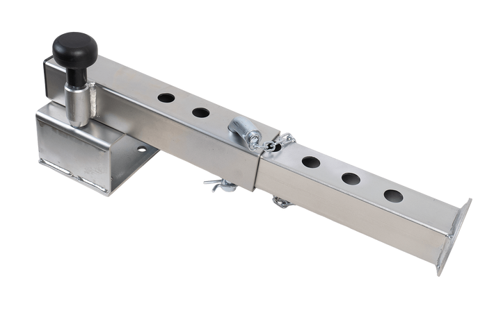 UNITRAILER JL1 forlængelig krumtapstøtte til 1500 kg fladvogn 346-576 mm