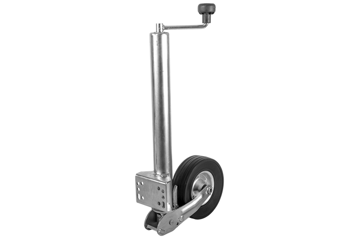 WINTERHOFF VK 60-BLH-255 SB automatisk støttehjul med håndtag 500 kg 60 mm 670-905 mm
