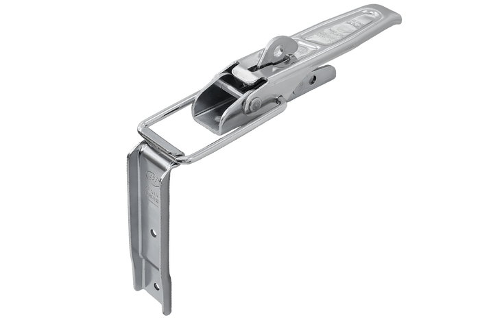 Sideanhængertræk med STEELPRESS ZB-01+Z-02 fastgørelseselement til komplet lukning af trailerens side