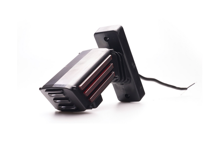 WAŚ 2550L W297.3.1 SPOT LED venstre markeringslygte på kort arm