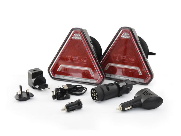 SPAREX CONNIX PLUS S.162710 LED baglygter 6 funktioner venstre+højre, trådløs, magnetisk