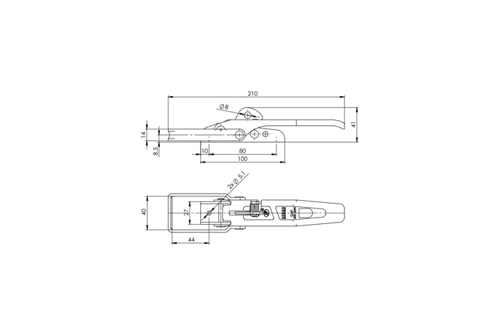 STEELPRESS ZB-01A trailersidekrog