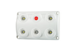 HORPOL LWD2157 LED 900lm indvendig billampe med afbryder og rød diode