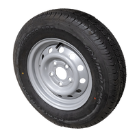 OUTLET Forstærket hjul til trailer LINGLONG DÆK 165/80 R13C 96/94N UNITRAILER FÆLG 4.5Jx13"H2 5x112 ET:30
