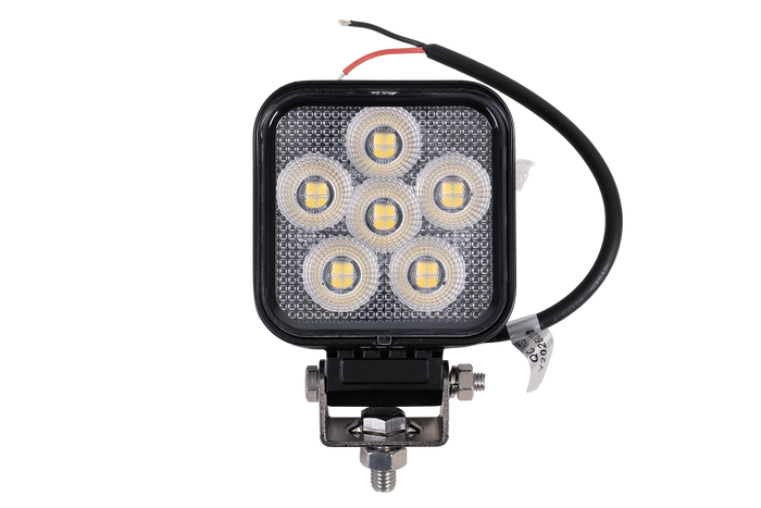 LED arbejdslampe reflektor TT TECHNOLOGY SORT TT.13324 24xLED 1920lm firkantet