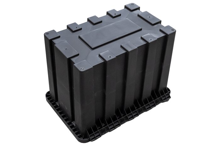OUTLET Værktøjskasse DAKEN 81104 JUST 600x415x460mm 70l