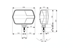 ASPÖCK LuxLED II LED-forlygter 7 funktioner 6-benet DEUTSCH DT06-6S venstre+højre