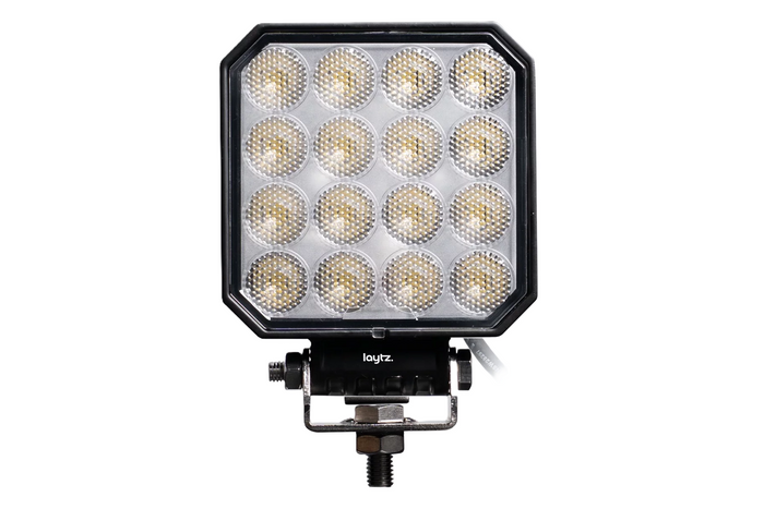 LED arbejdslampe spotlight LAYTZ LY7107 64xLED 6400lm firkantet